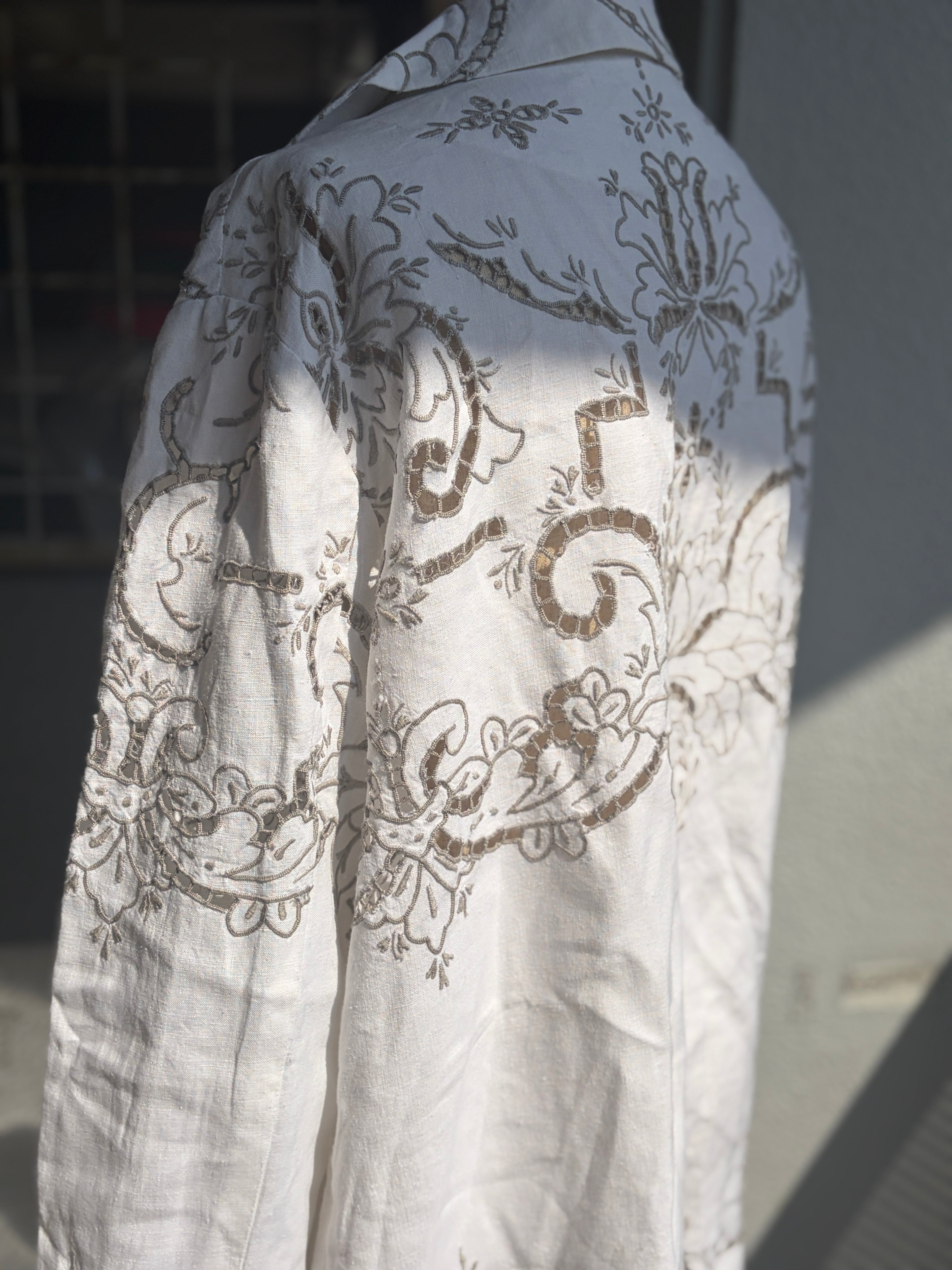 1 静紋（Seimon）｜Lace Tailored Jacket