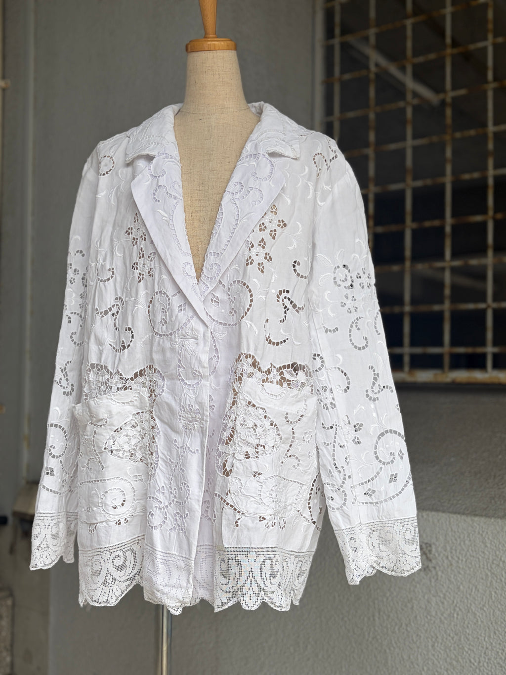 7 余紋（Yomon）｜Lace Tailored Jacket