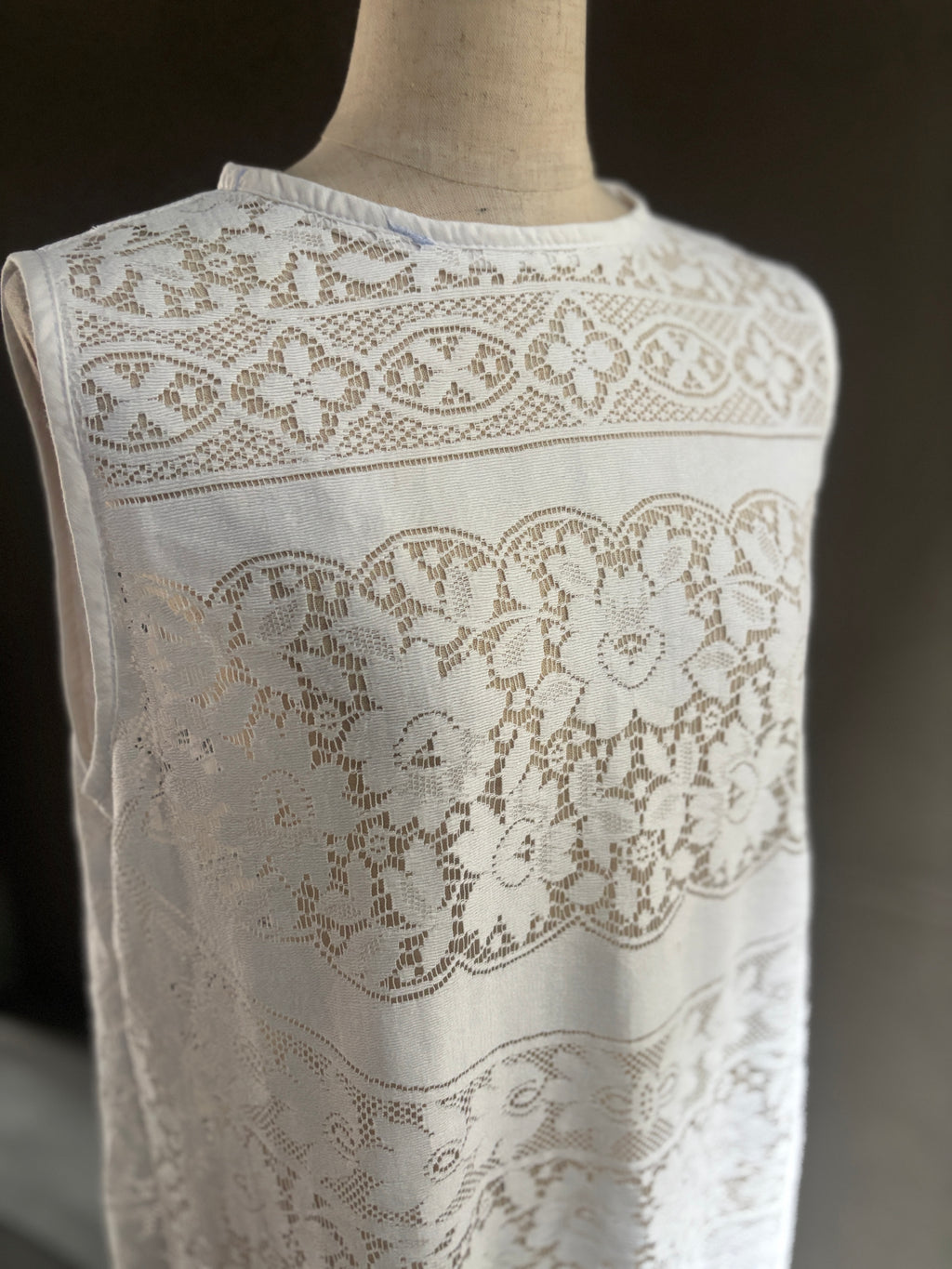 白階（Hakkai）Panel Lace Dress