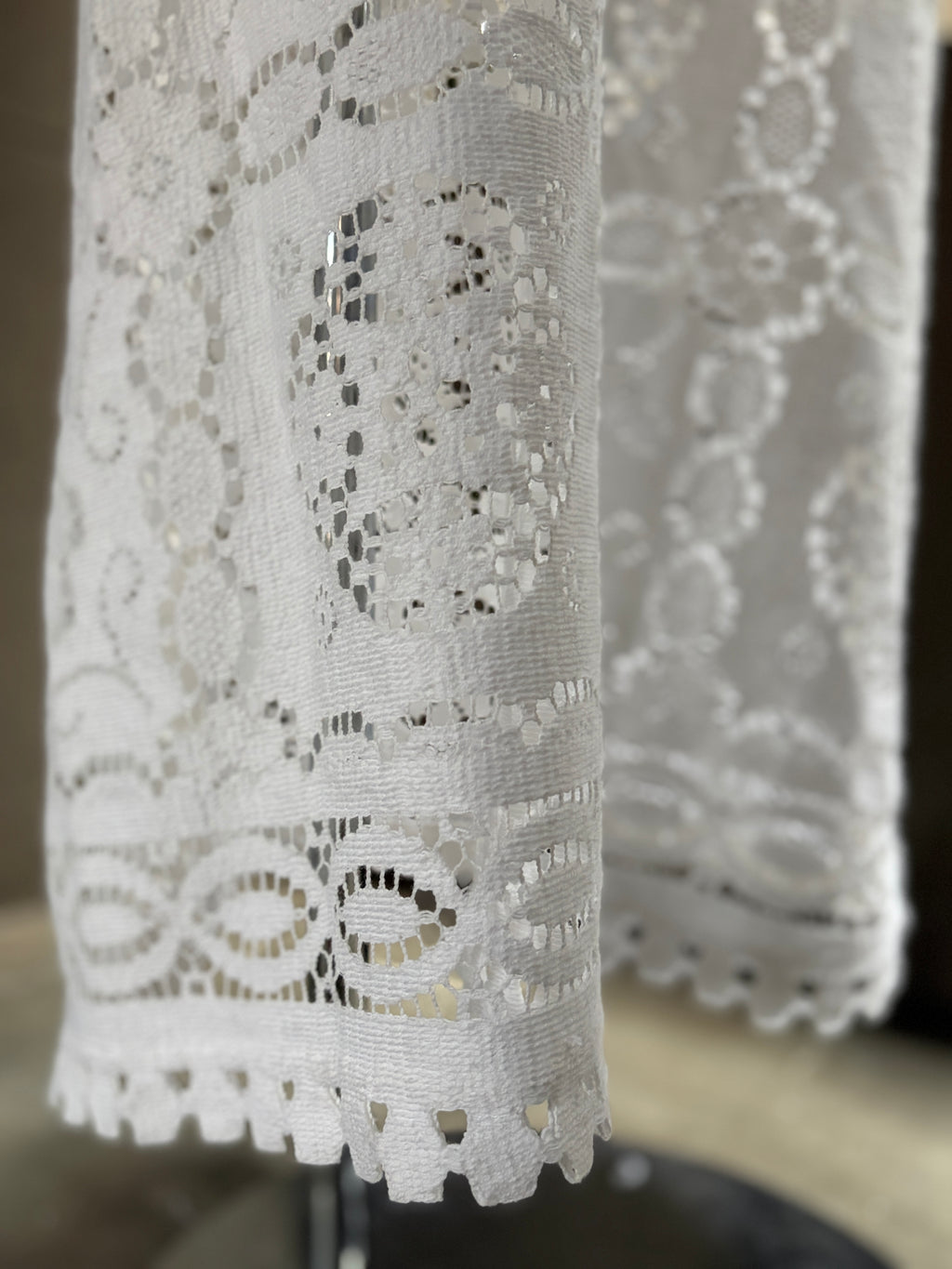 整環（Seikan）｜Lace Pattern Dress