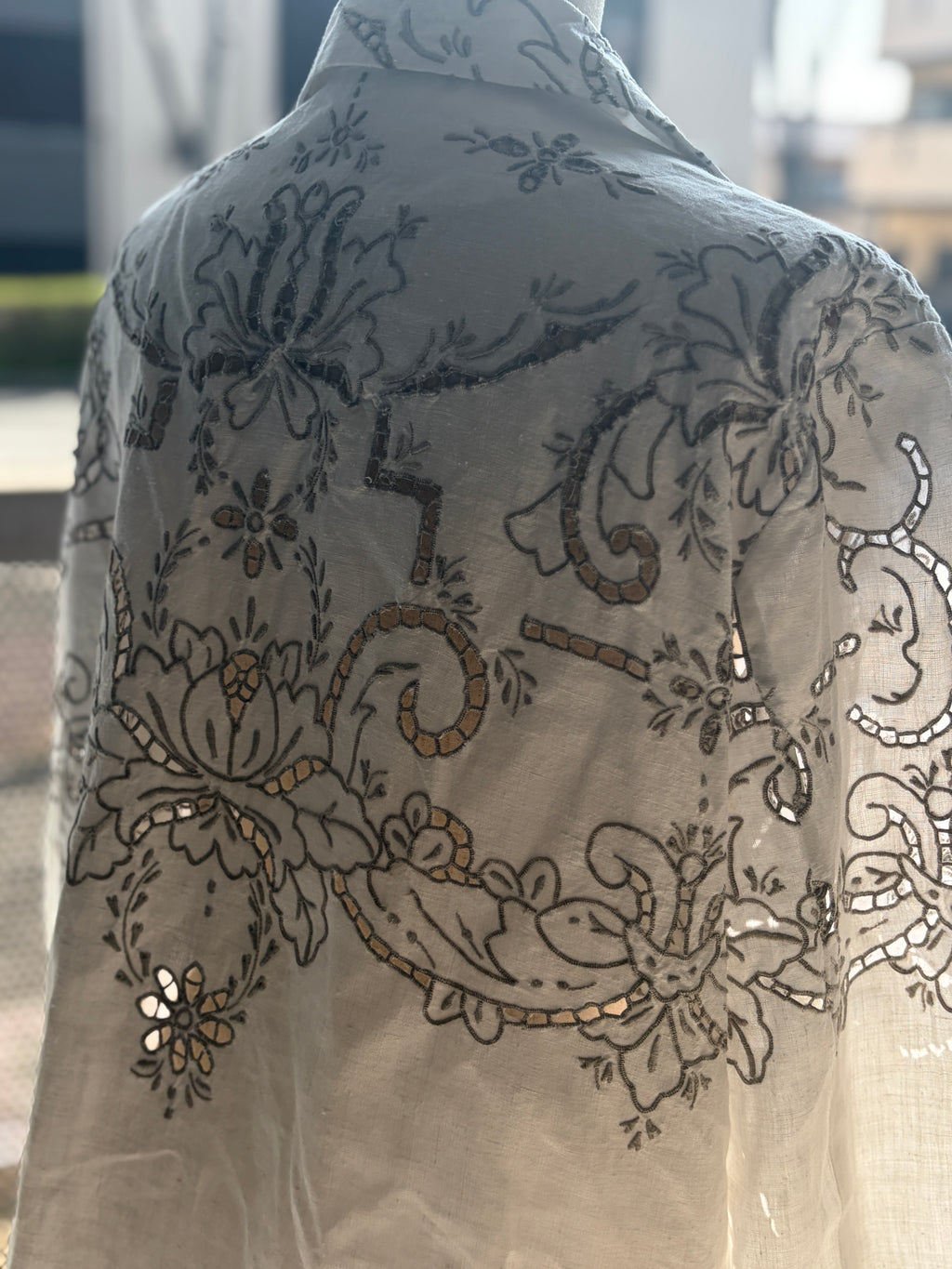 1 静紋（Seimon）｜Lace Tailored Jacket