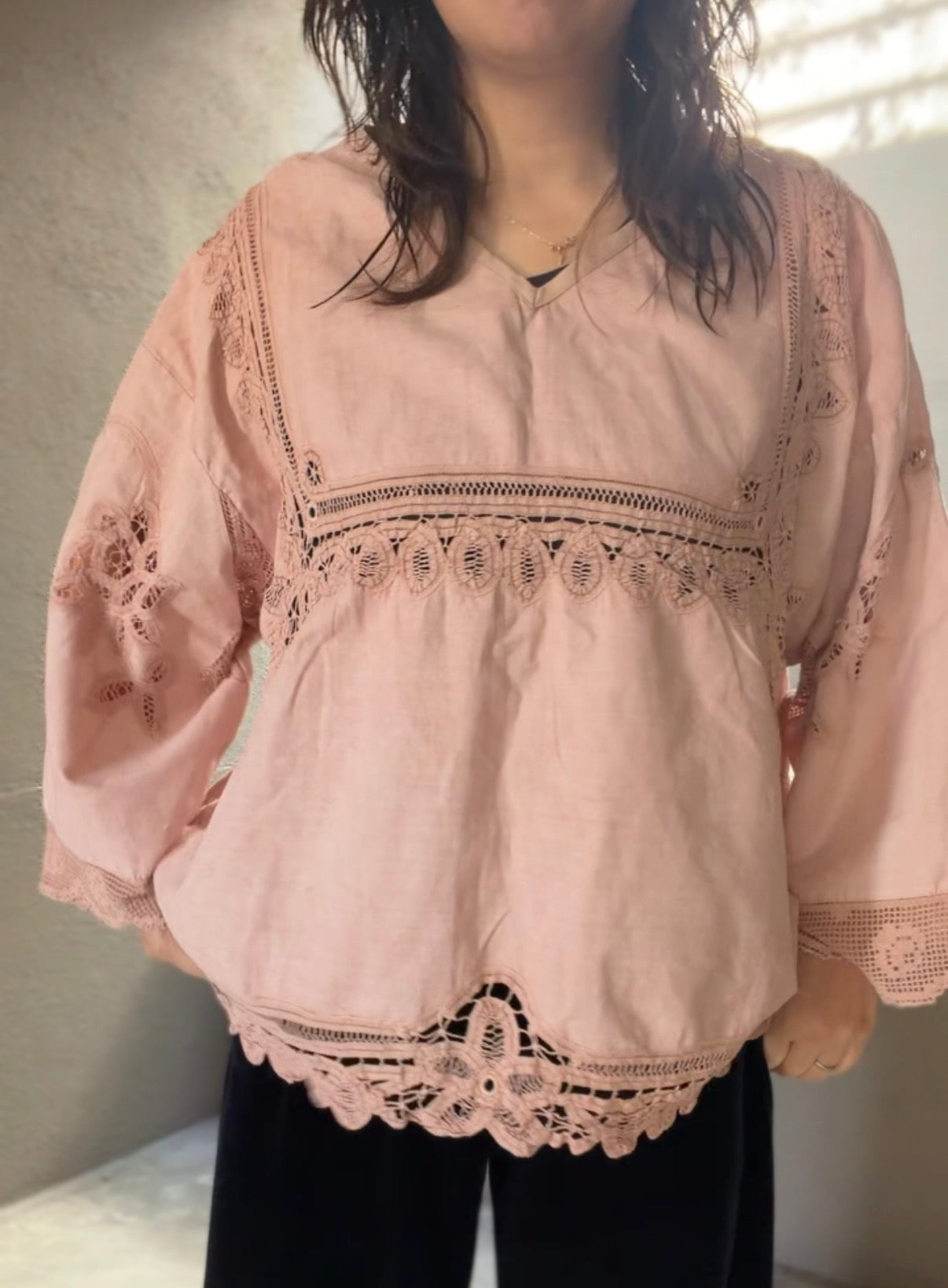 淡綻（Tantan）｜Lace Blouse