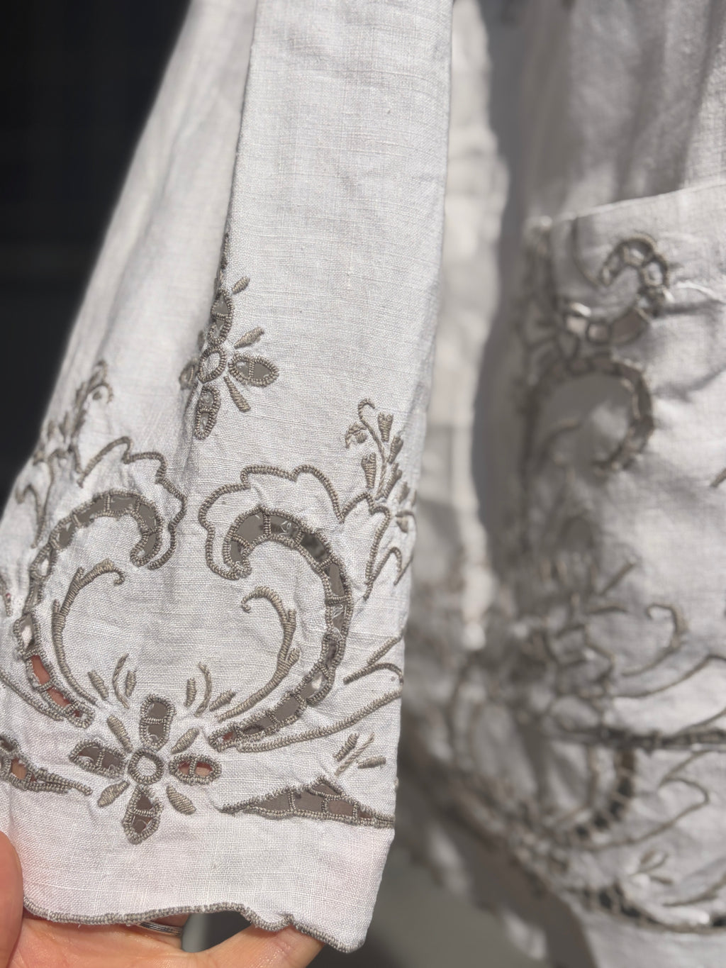 1 静紋（Seimon）｜Lace Tailored Jacket