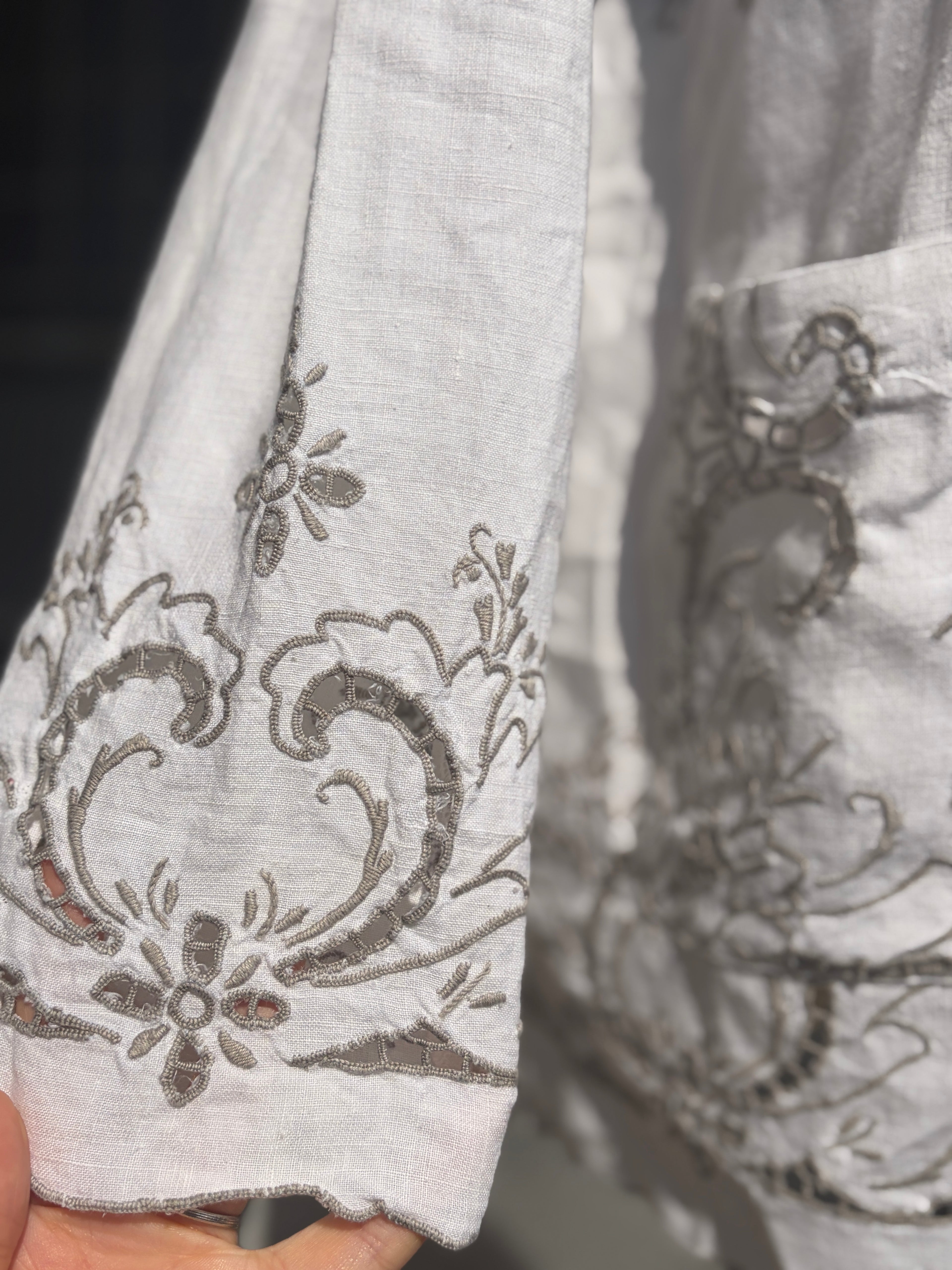 1 静紋（Seimon）｜Lace Tailored Jacket