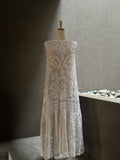 編影（Amei）｜Filet Crochet Lace Dress
