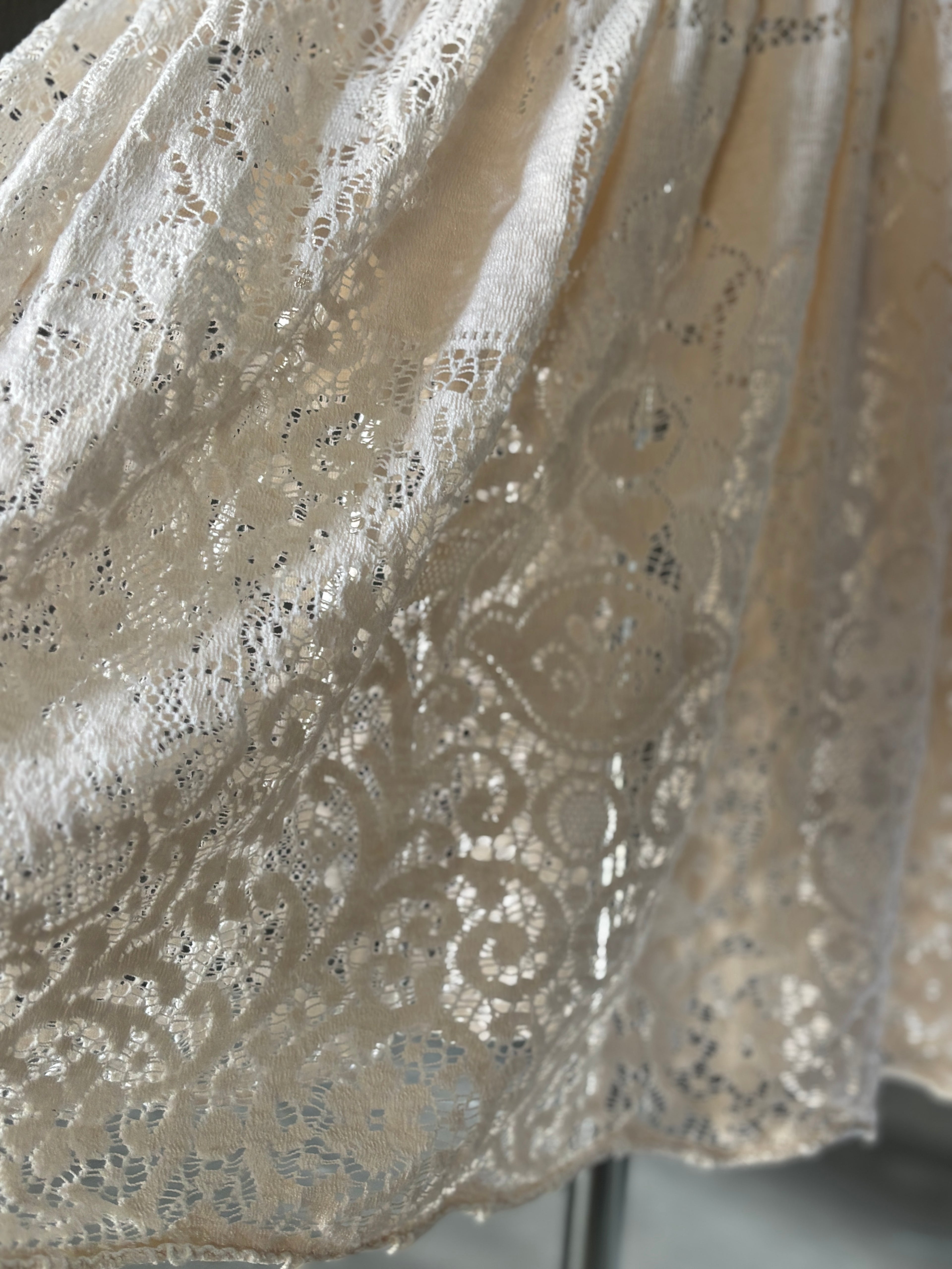 淡結（Tanketsu）｜Soft Pink Lace Dress