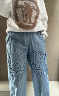 透環（Toukan）｜Cutwork Circle Lace Pants