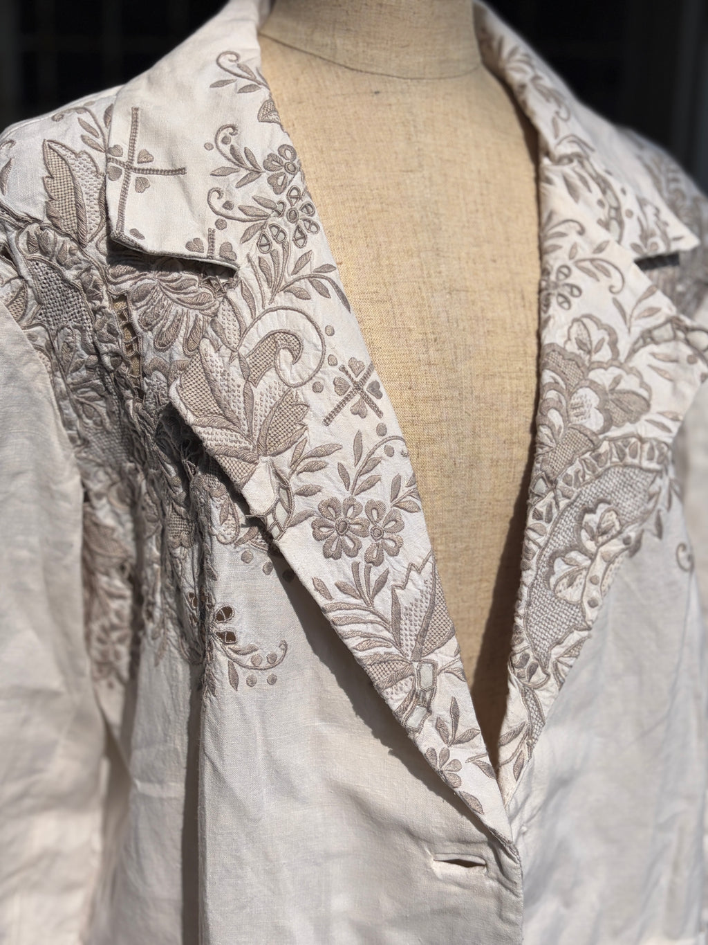 6 淡影（Tan-ei）｜Lace Tailored Jacket