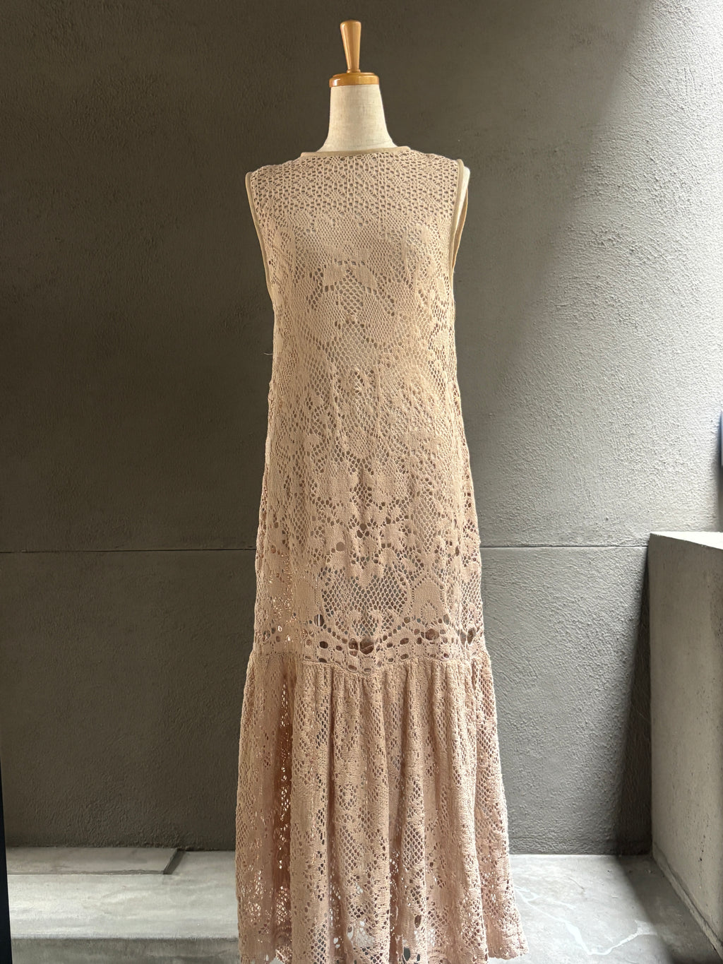 朽影（Kyuei）Lace Dress – Brown