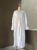 連脈（Renmyaku）｜Lace Vein Dress