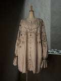 紋景（Mon-kei）｜Embroidered Tunic