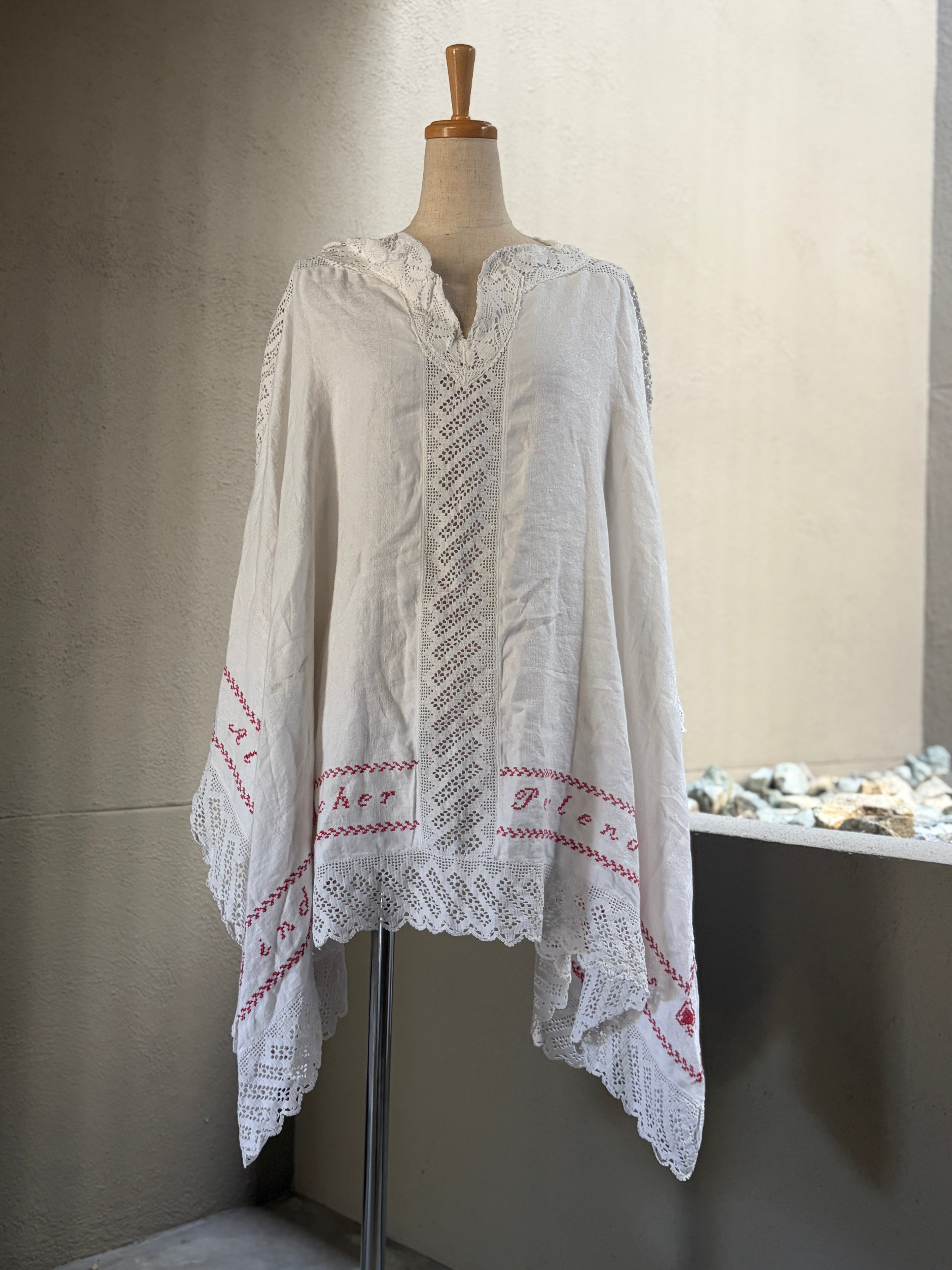 纏布（Tenpu）｜Lace Poncho