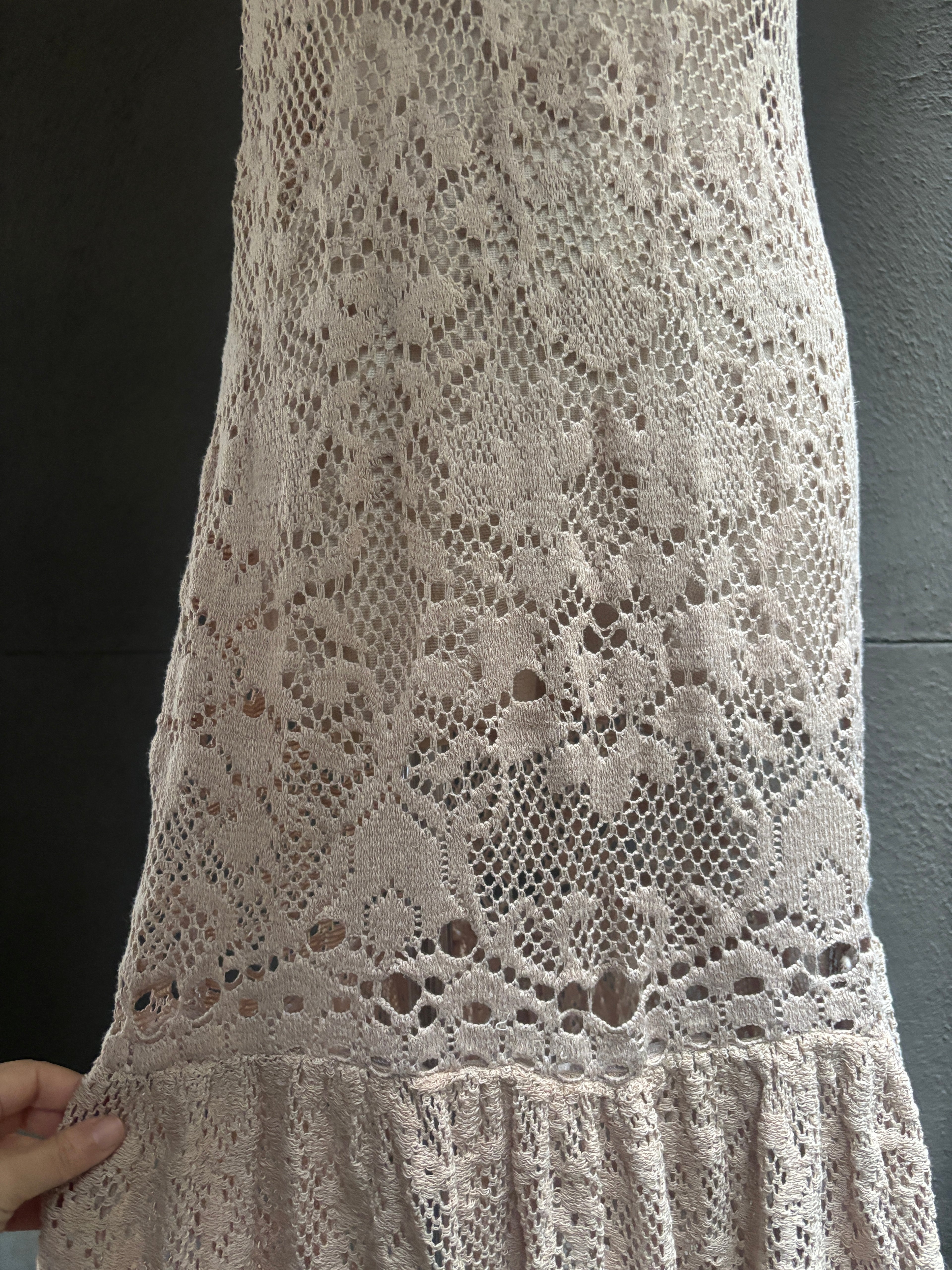 朽影（Kyuei）Lace Dress – Brown