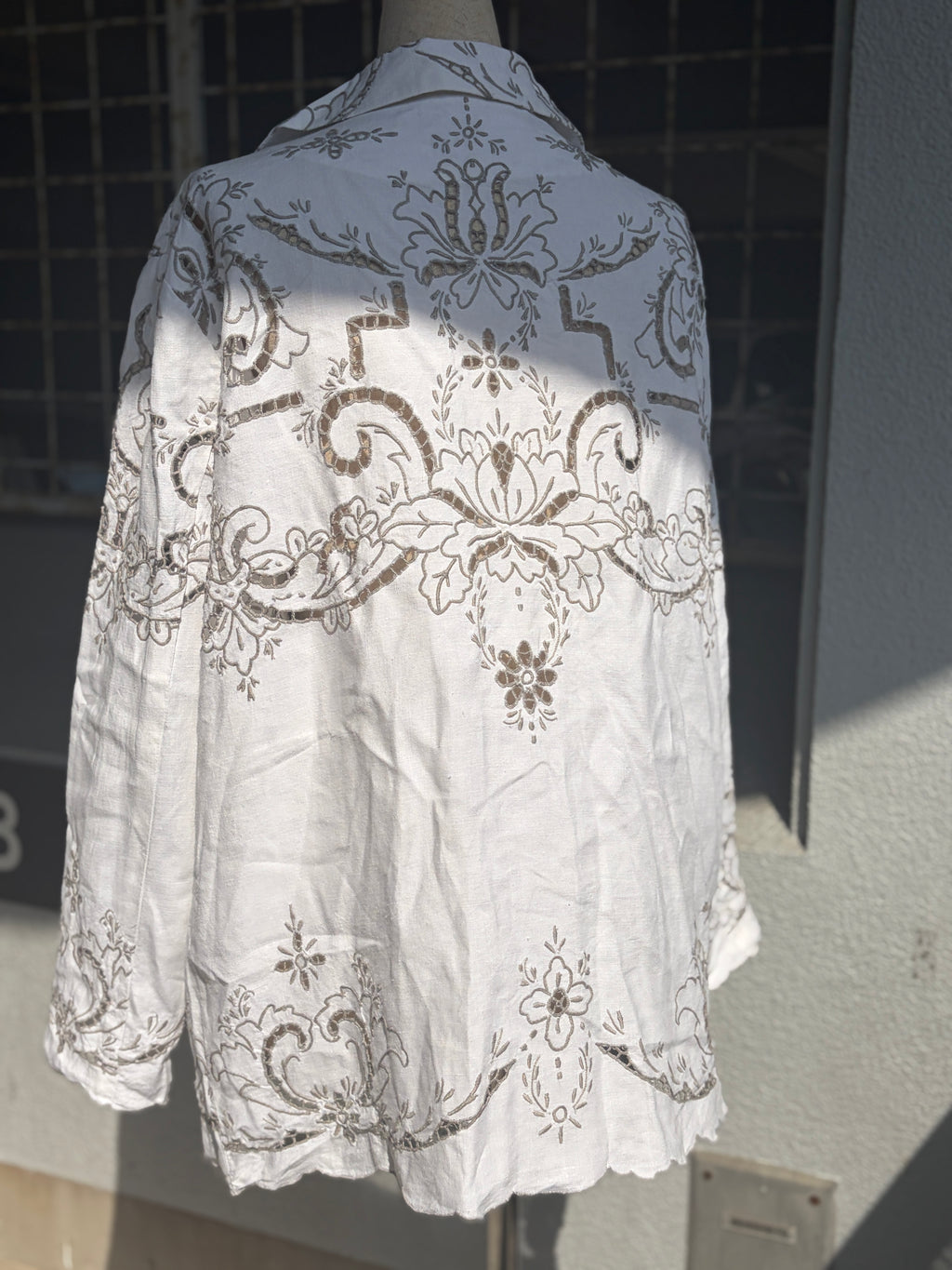 1 静紋（Seimon）｜Lace Tailored Jacket