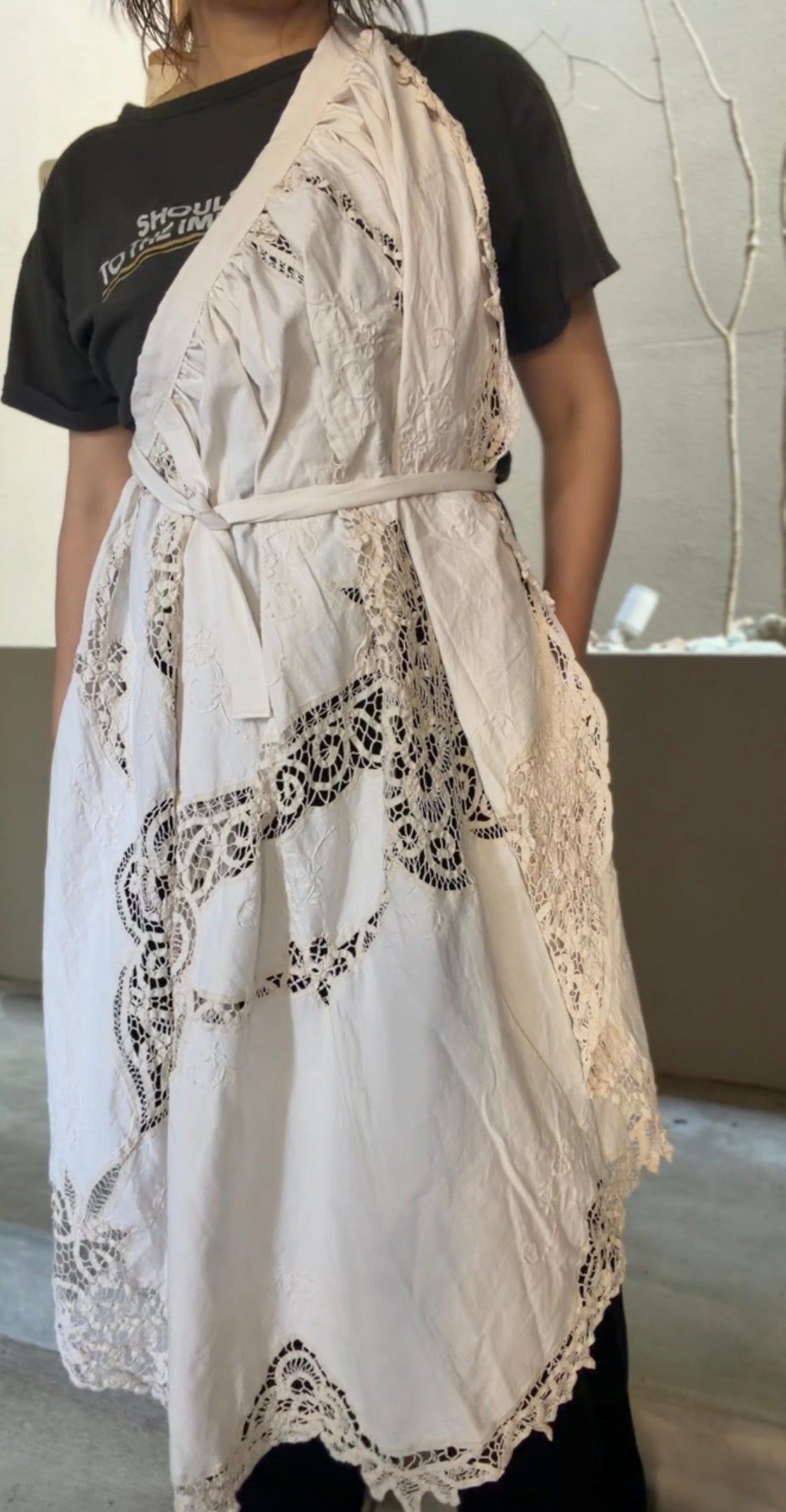 纏環（Tenkan）｜Lace Wrap Skirt