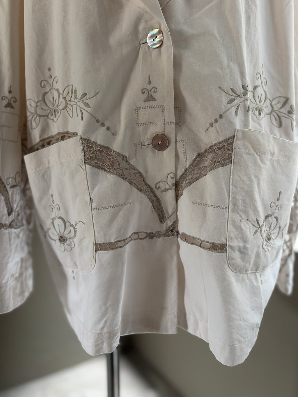 6 淡褐（Tankatsu）｜Lace Tailored Jacket