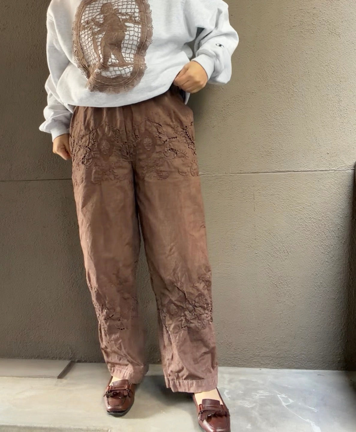 堆紋（Taimon）｜Accumulated Motif Pants