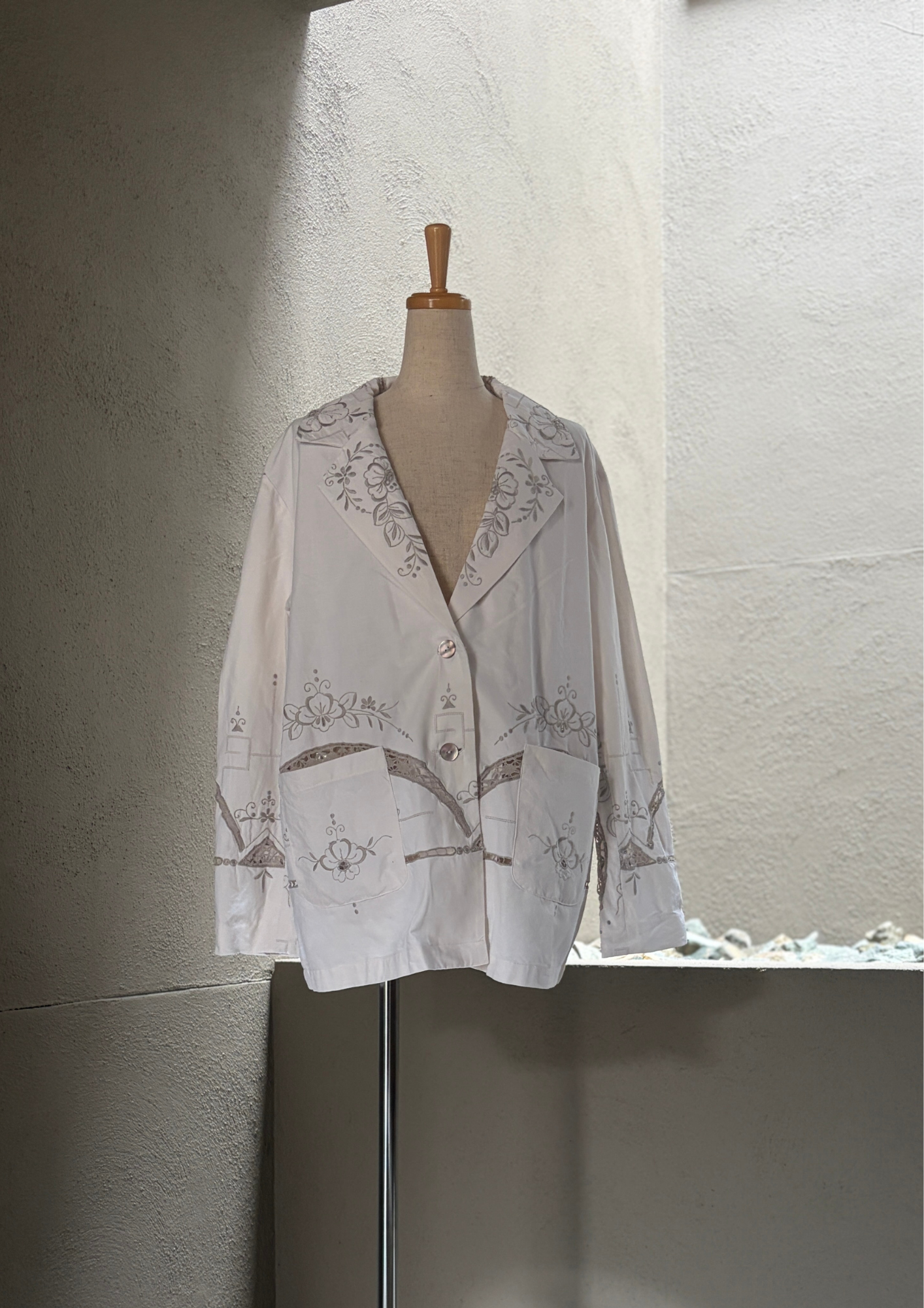 6 淡褐（Tankatsu）｜Lace Tailored Jacket