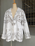 1 静紋（Seimon）｜Lace Tailored Jacket