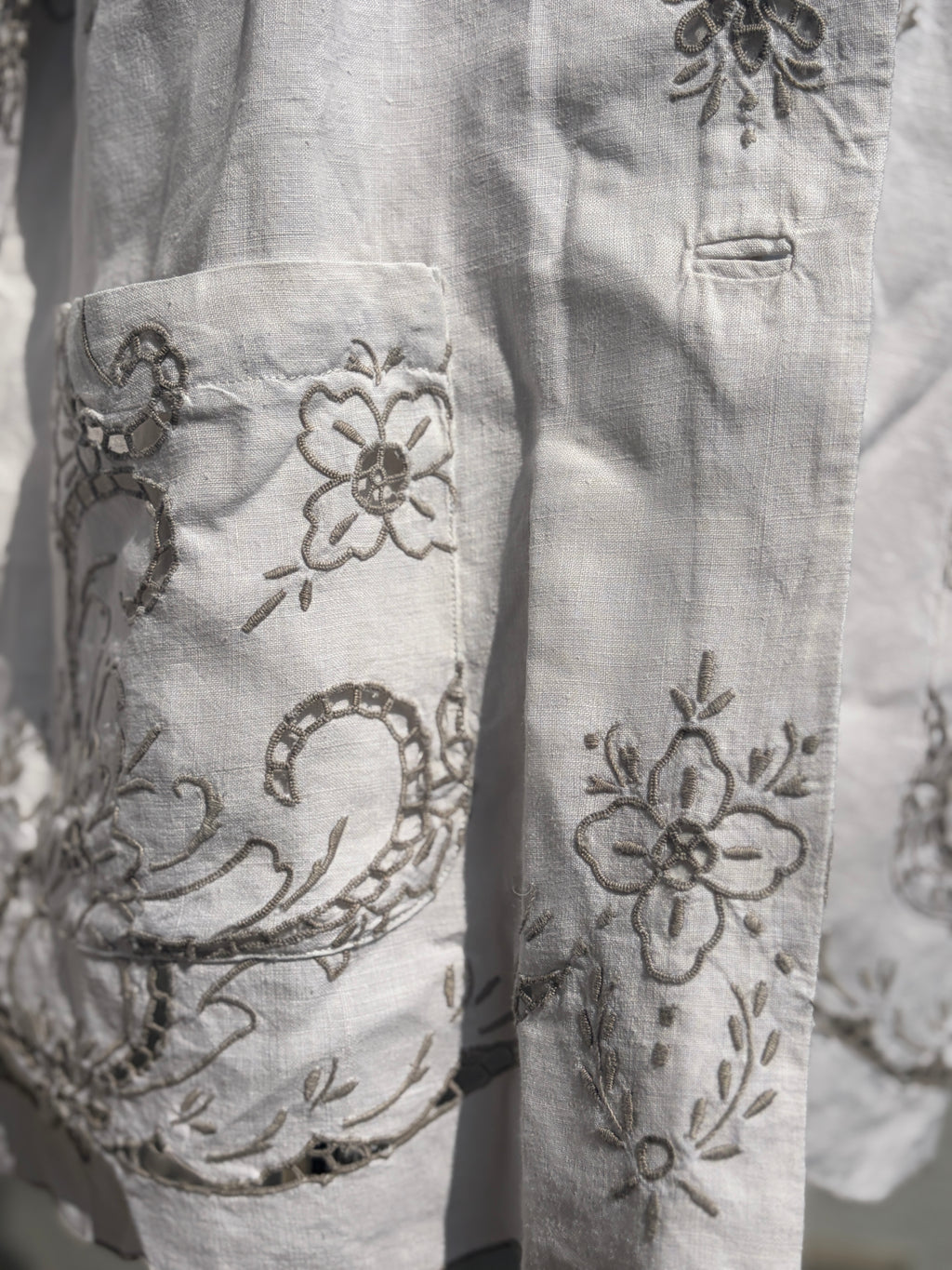1 静紋（Seimon）｜Lace Tailored Jacket