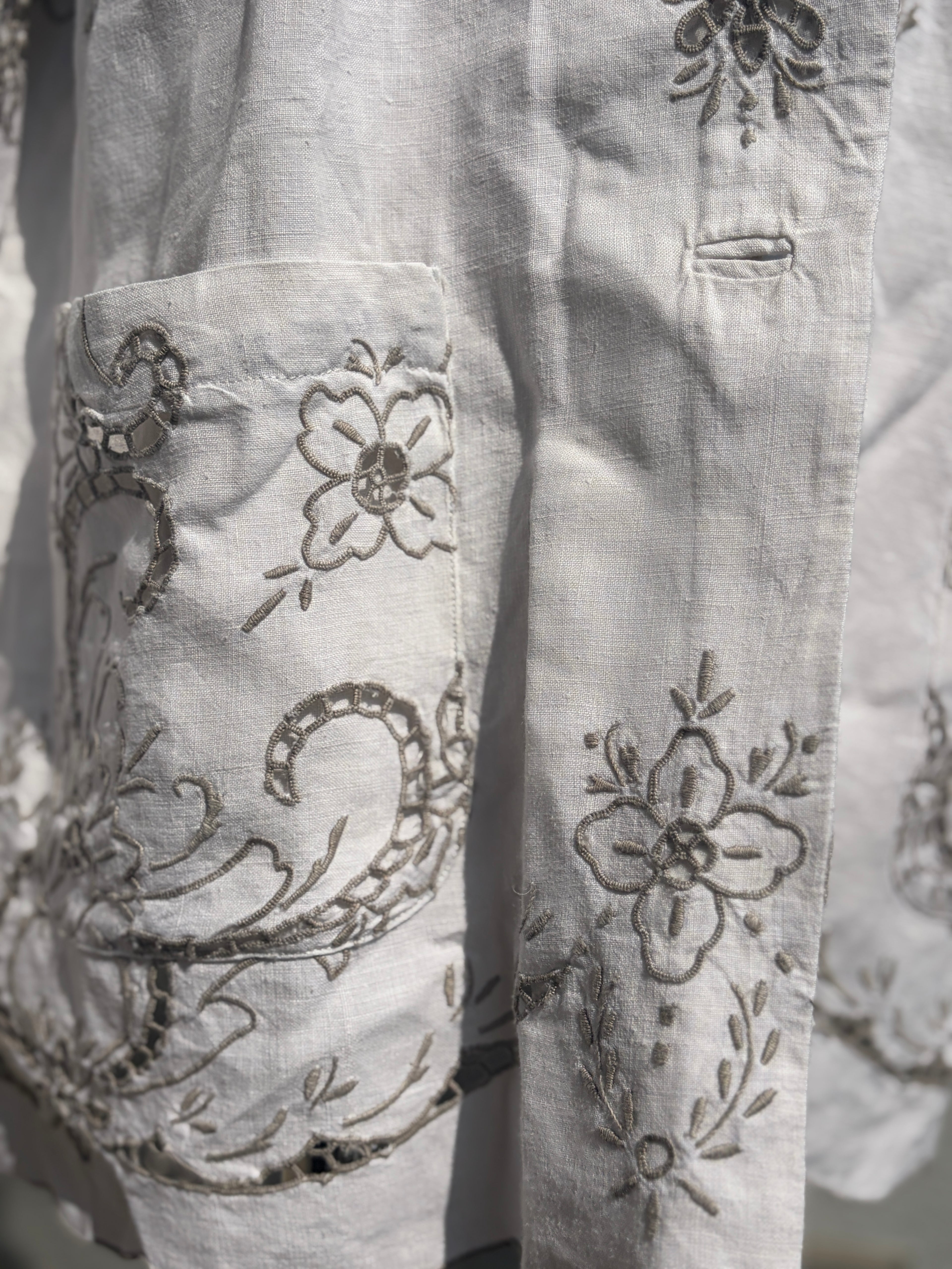 1 静紋（Seimon）｜Lace Tailored Jacket