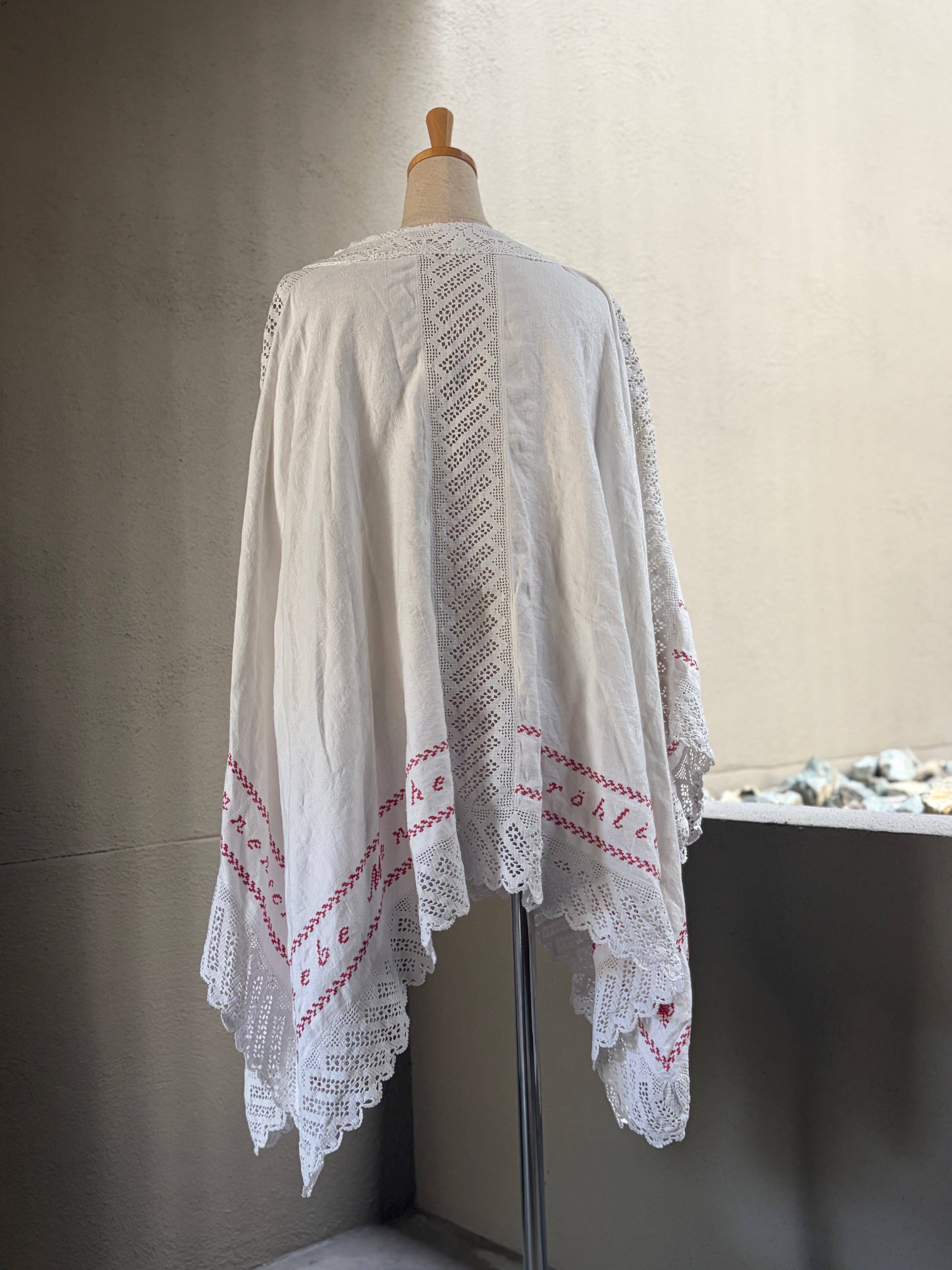 纏布（Tenpu）｜Lace Poncho