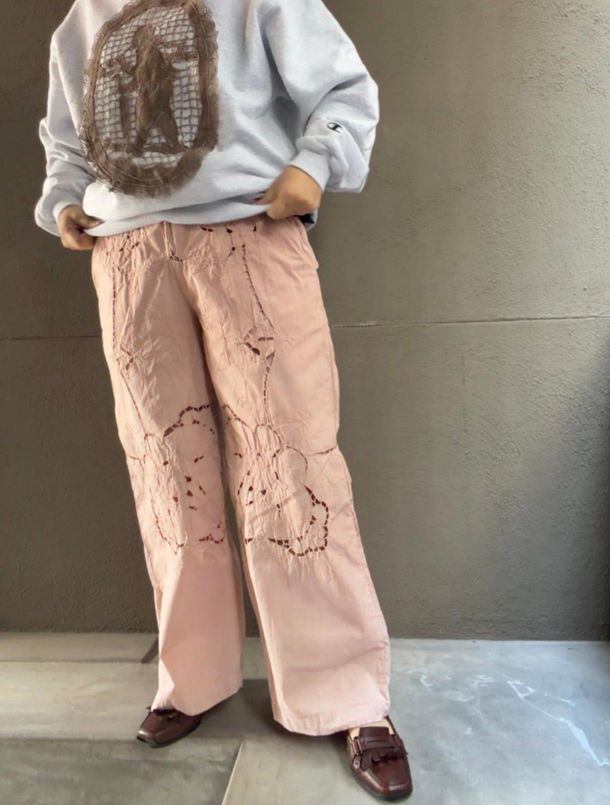 円残（Enzan）｜Lingering Circle Pants