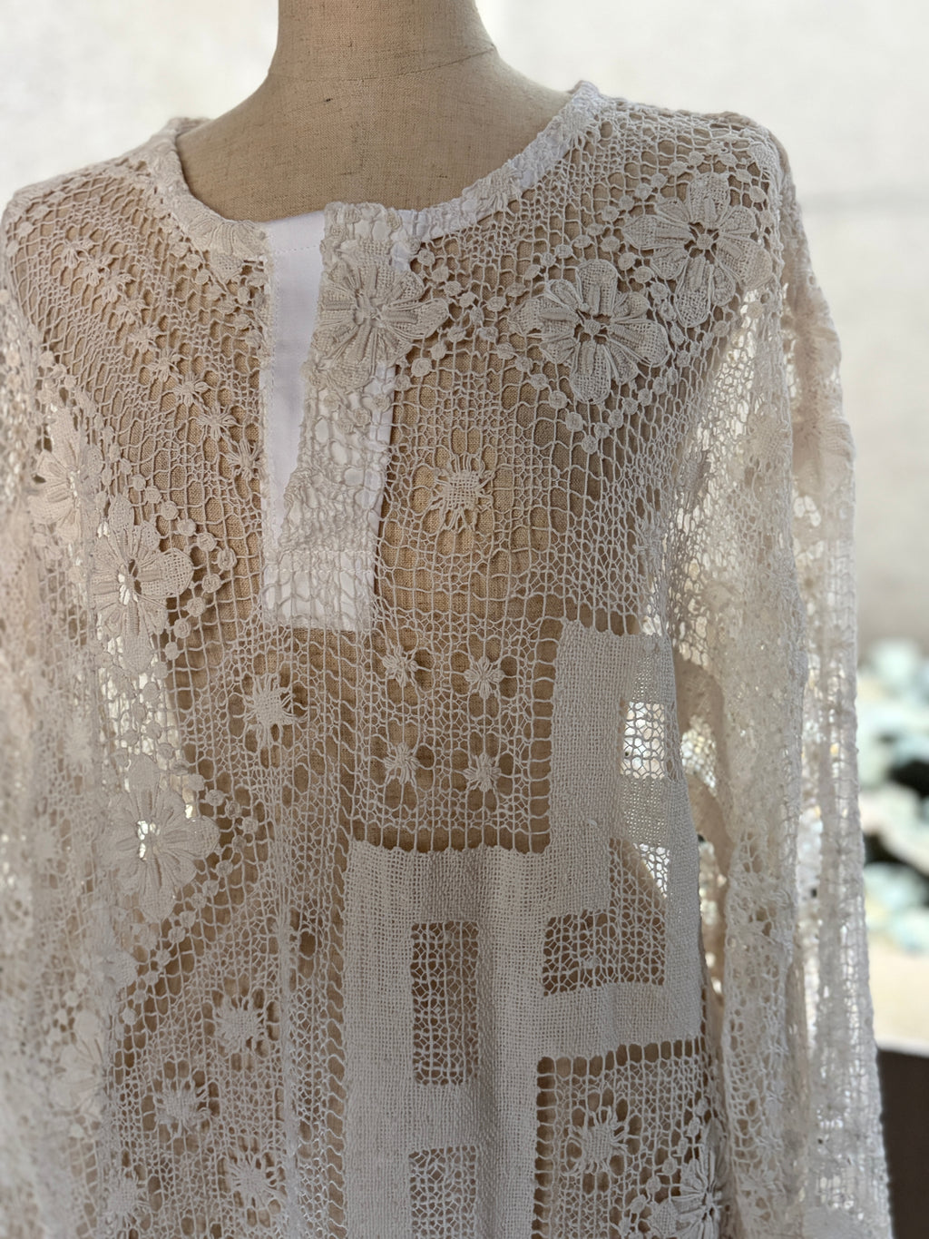 綴景（Tsu-kei）｜Lace Mosaic Dress