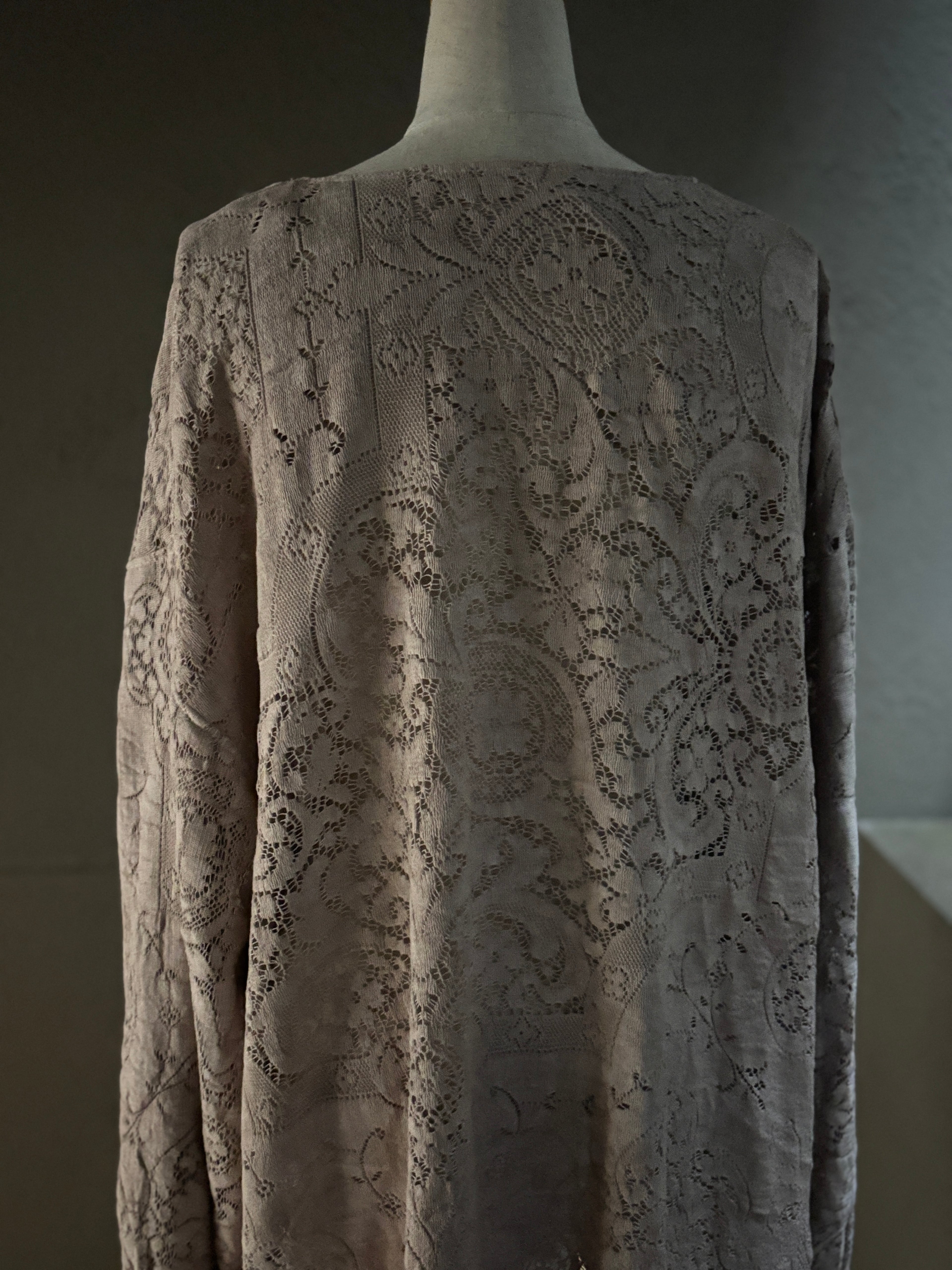 透紋（Tou-mon）｜Quaker Lace Tunic