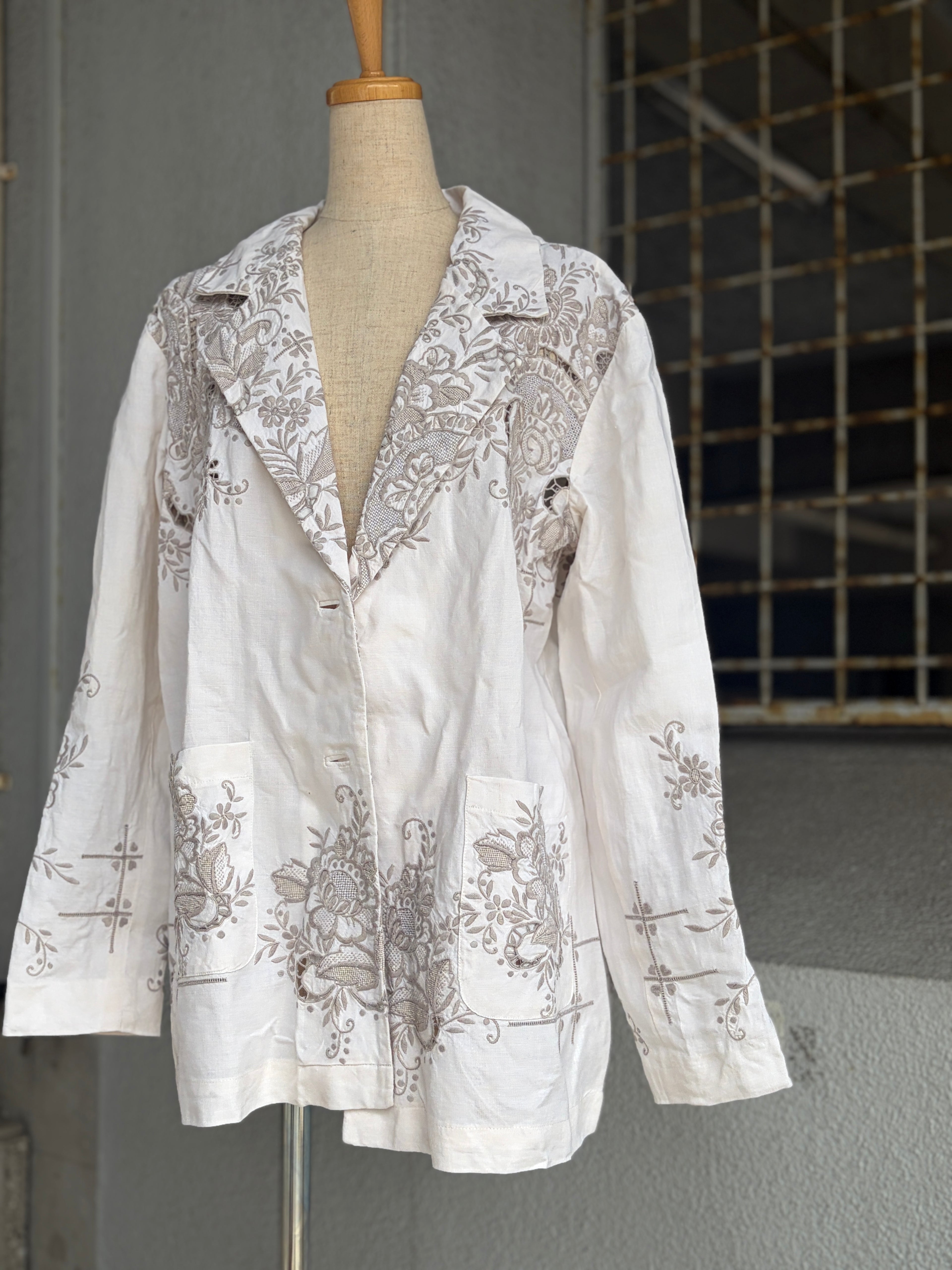 6 淡影（Tan-ei）｜Lace Tailored Jacket
