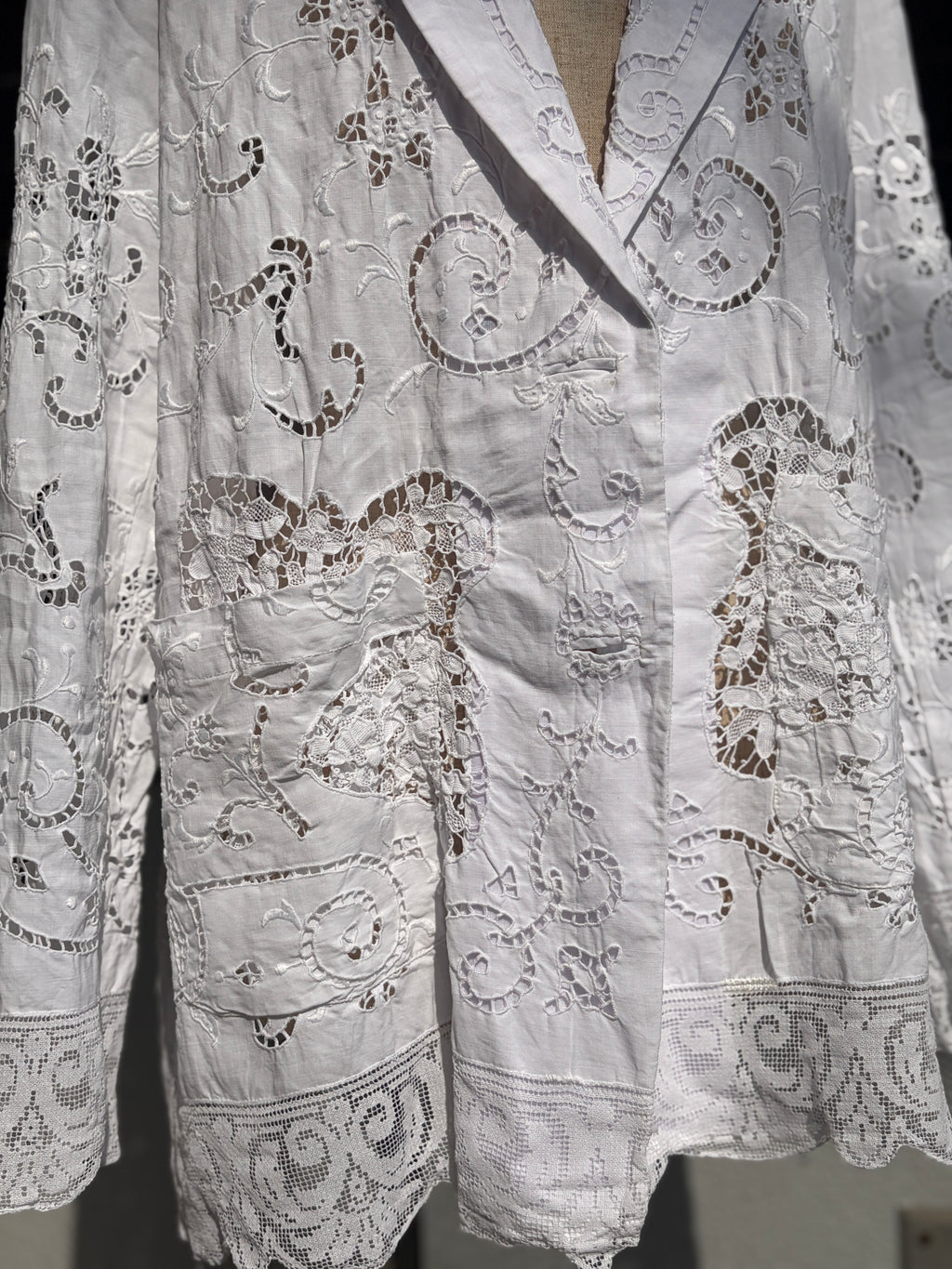 7 余紋（Yomon）｜Lace Tailored Jacket