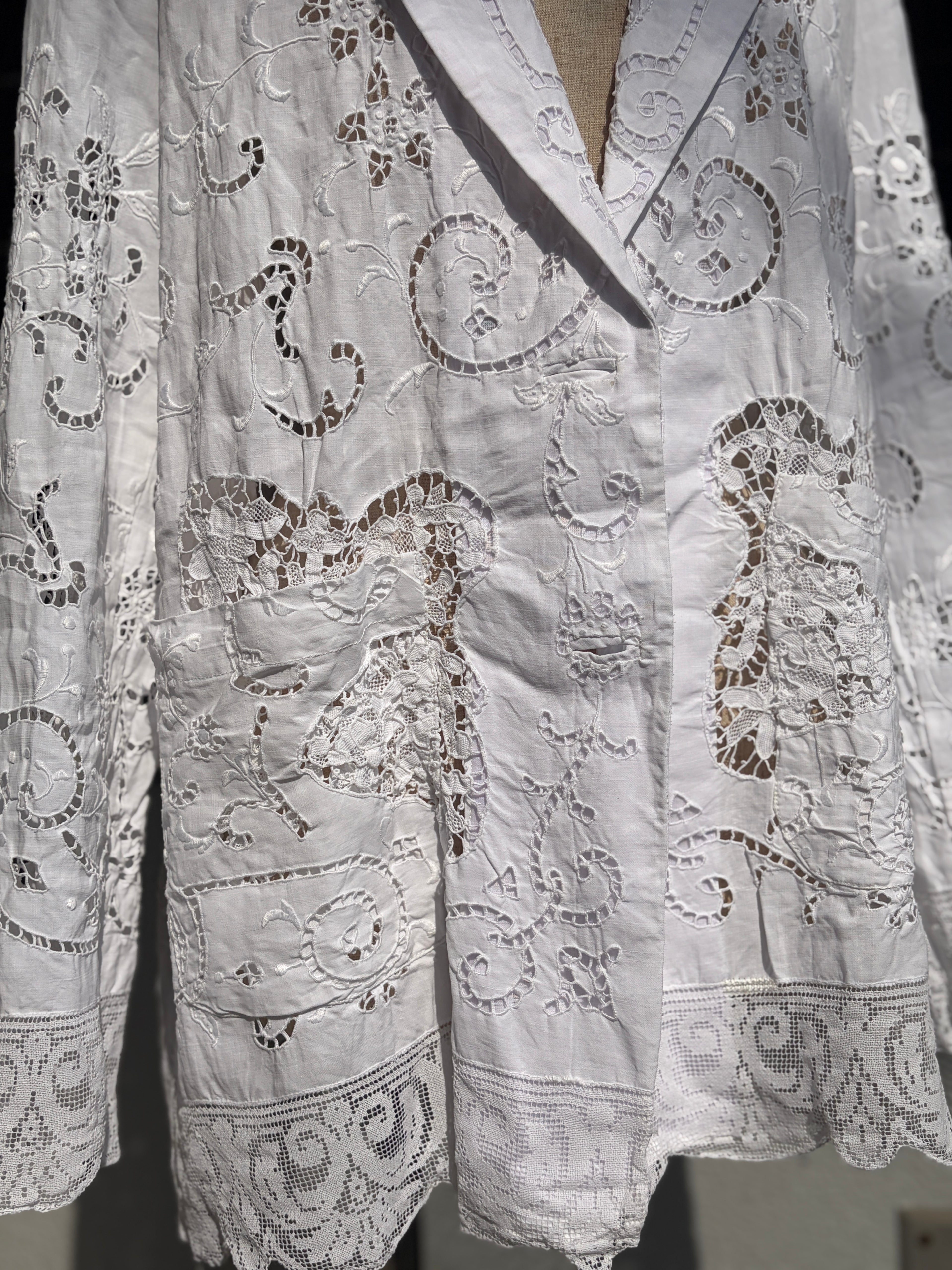 7 余紋（Yomon）｜Lace Tailored Jacket