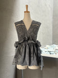影層（Eisō） – Layered Lace Wrap Vest