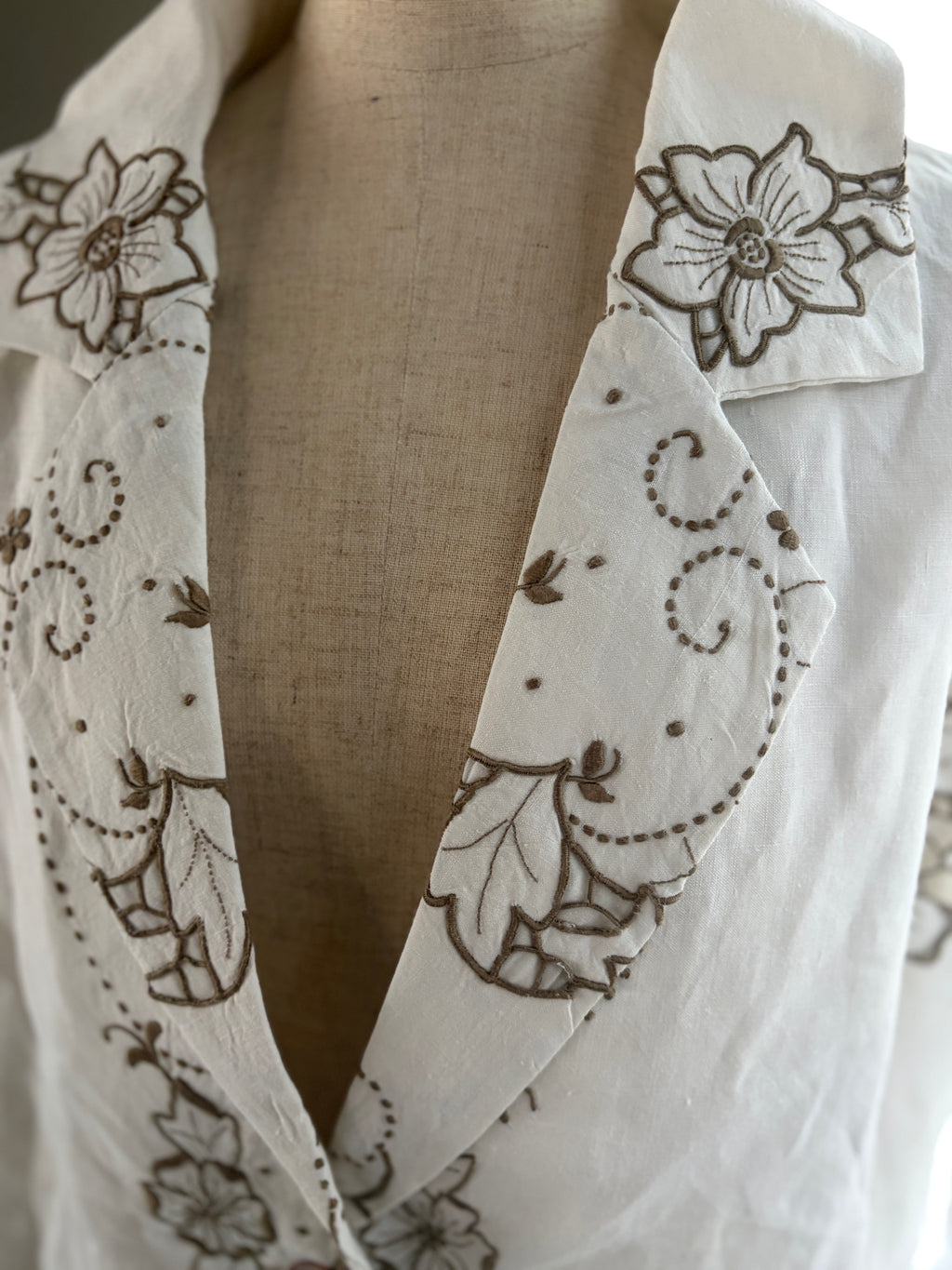 5 褐花（Kakka）｜Lace Tailored Jacket