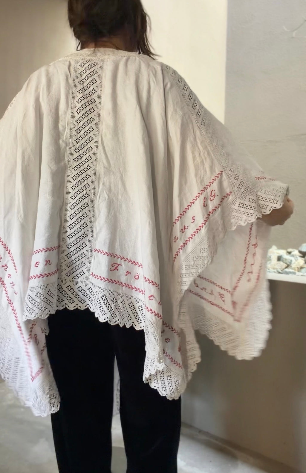 纏布（Tenpu）｜Lace Poncho