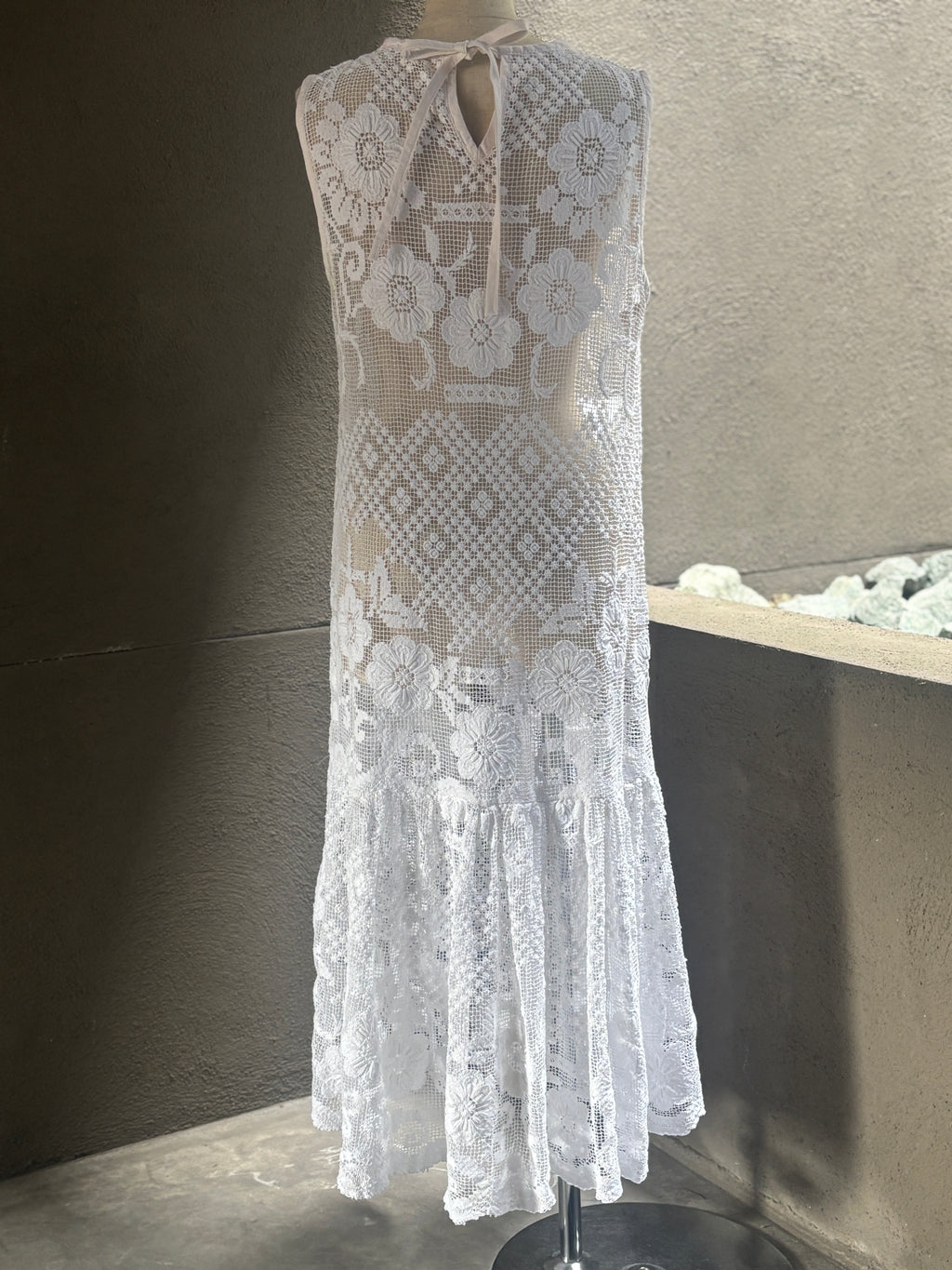 余白（Yohaku）｜Lace Interval Dress