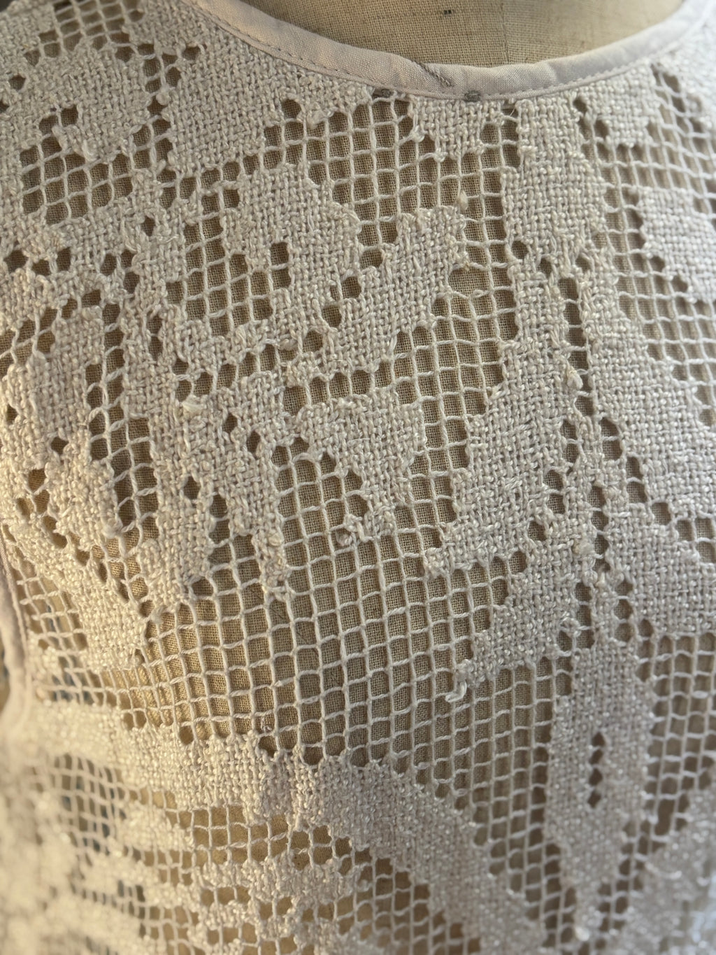 編影（Amei）｜Filet Crochet Lace Dress