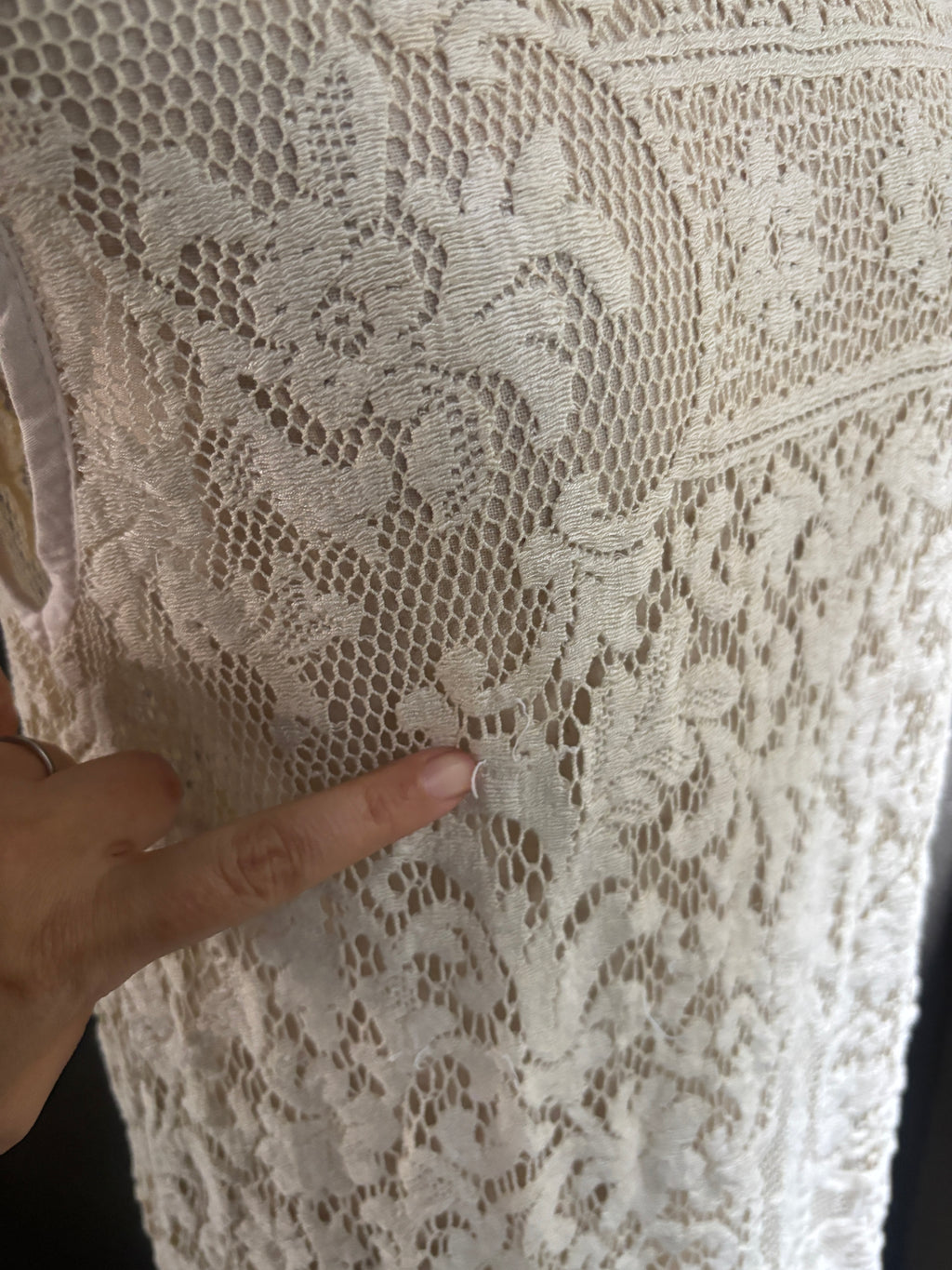 白綾（Hakua）｜Ivory Lace Dress