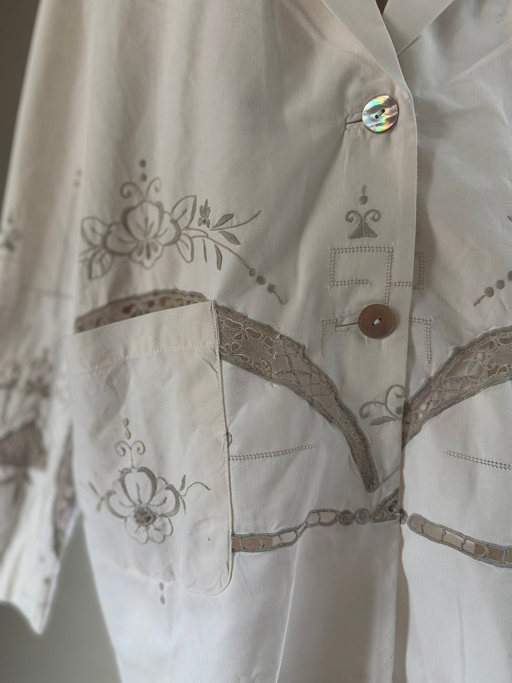 6 淡褐（Tankatsu）｜Lace Tailored Jacket