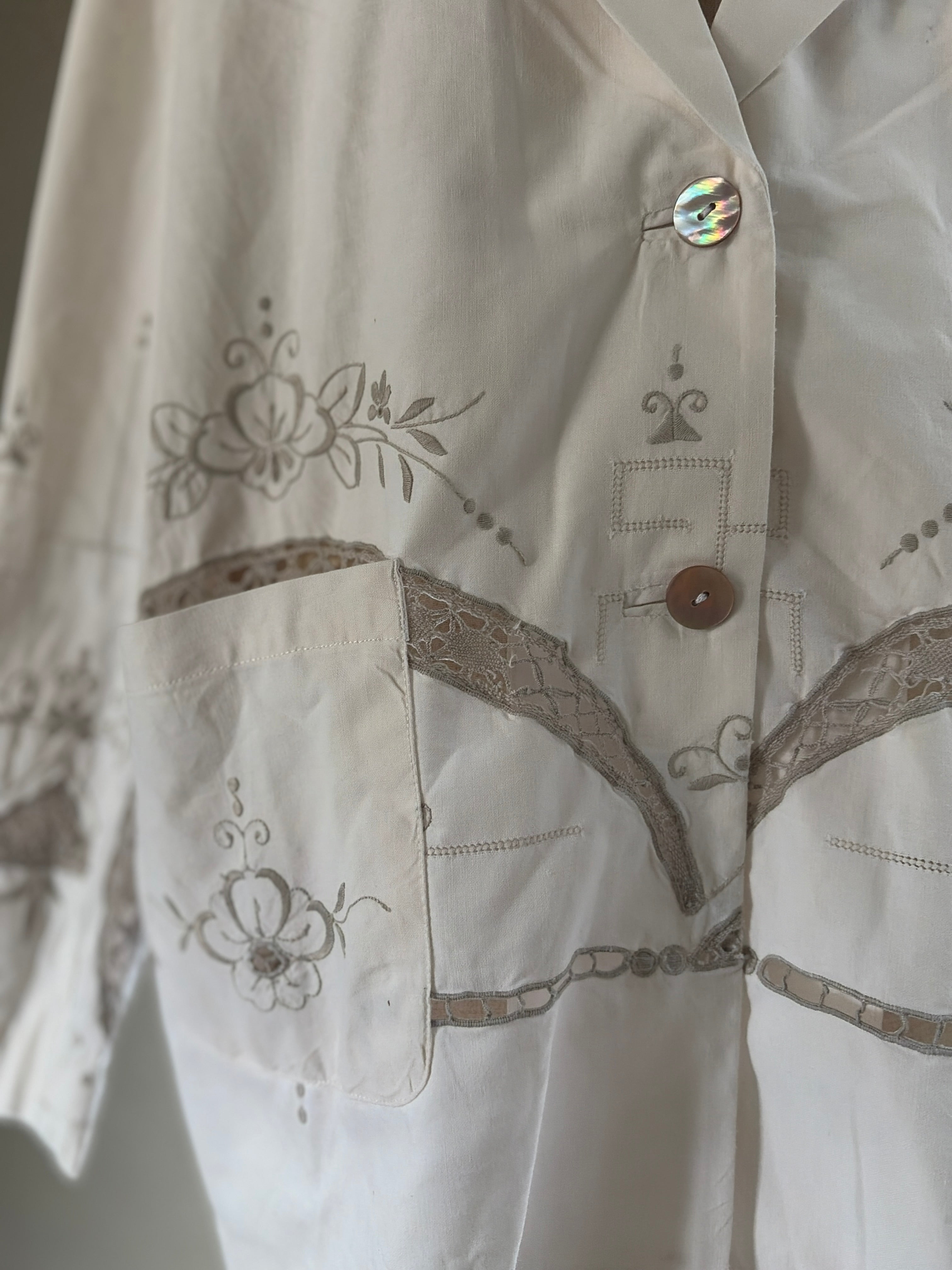 6 淡褐（Tankatsu）｜Lace Tailored Jacket