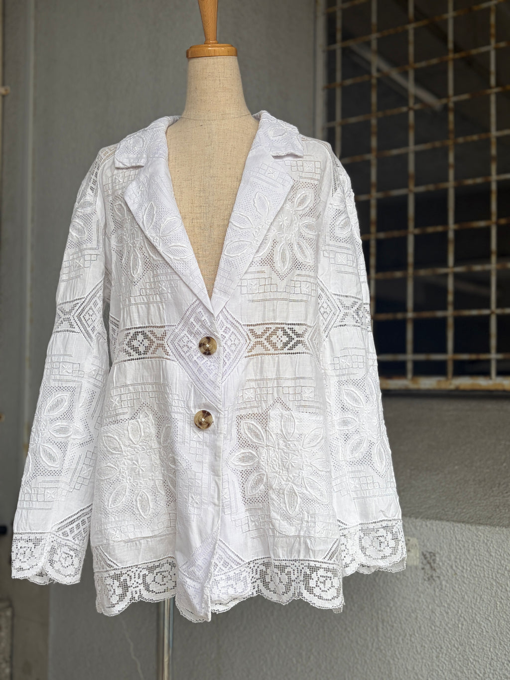 5 陽紋（Yōmon）｜Lace Tailored Jacket
