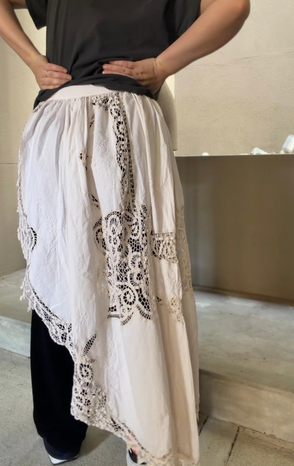 纏環（Tenkan）｜Lace Wrap Skirt